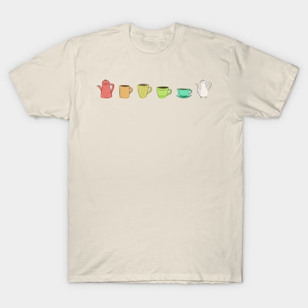 Coffee Lovers T-Shirt by sixhours